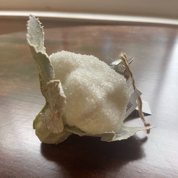 Anthropologie Rare NWT cauliflower glass ornament; so cute! - Picture 5 of 5